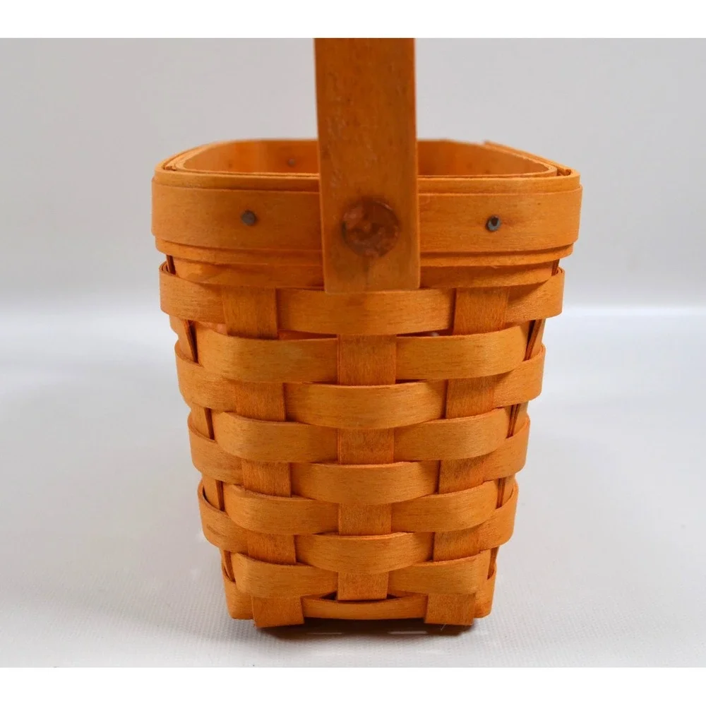 Longaberger 2002 Edition Dresden Tour Basket & Clear Protector 7.5